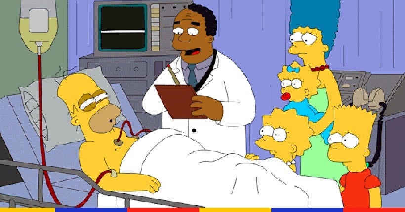 En 32 saisons des Simpson, Homer aurait payé 143 millions de dollars de frais médicaux